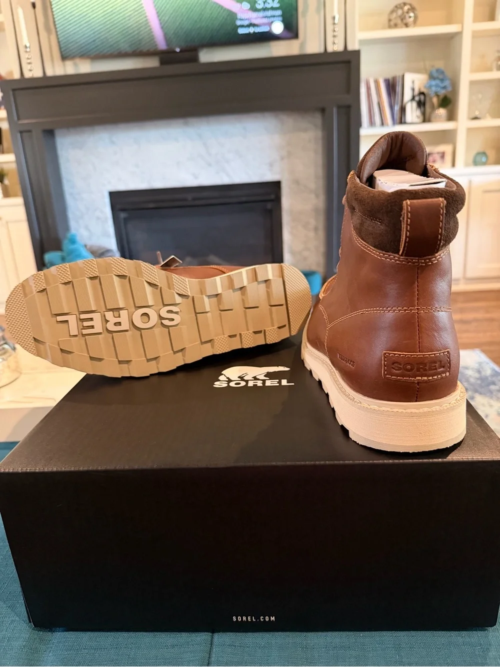 Sorel Men's Tobacco Madison II Moc Toe Boots